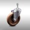 Service Caster 5 Inch SS High Temp Glass Filled Nylon Swivel 3/8 Inch Threaded Stem Caster SCC SCC-SSTS20S514-GFNSHT-381615 - alternate 1